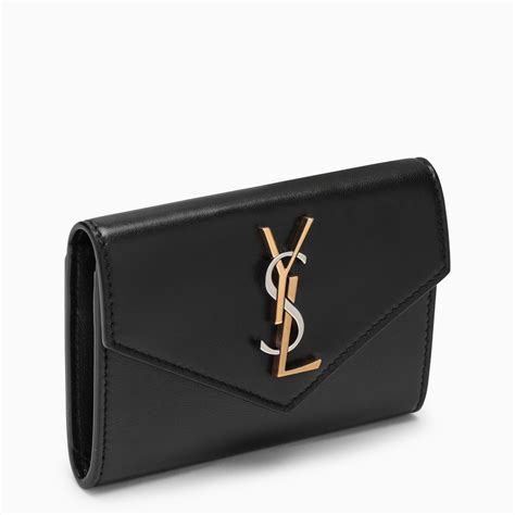 portacarte ysl nero|Portafogli, portacarte e portamonete Saint Laurent donna su.